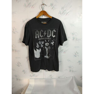 ACDC Black Short Sleeve T-Shirt L
